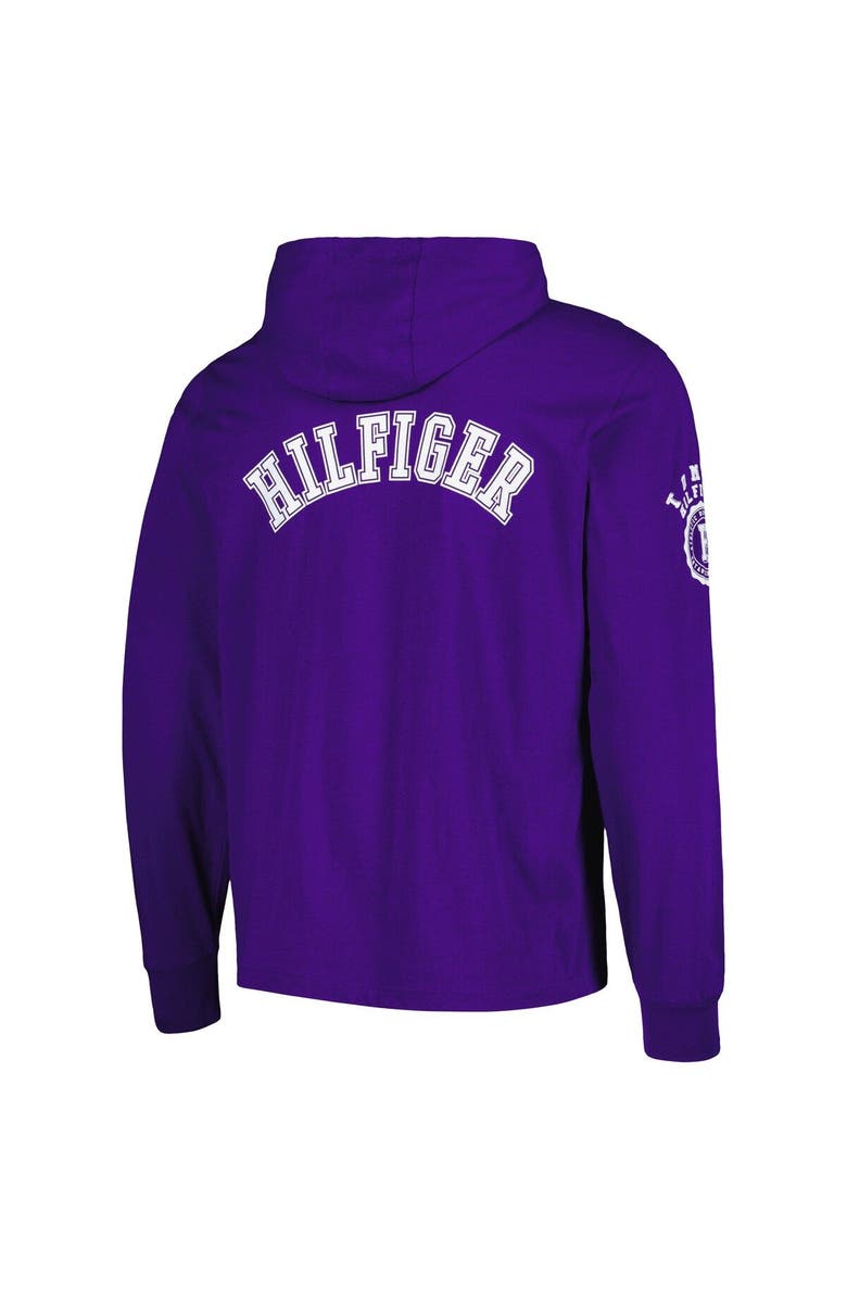 Tommy Hilfiger Men's Tommy Hilfiger  Purple Minnesota Vikings Morgan Long Sleeve Hoodie T-Shirt, Alternate, color, Purple
