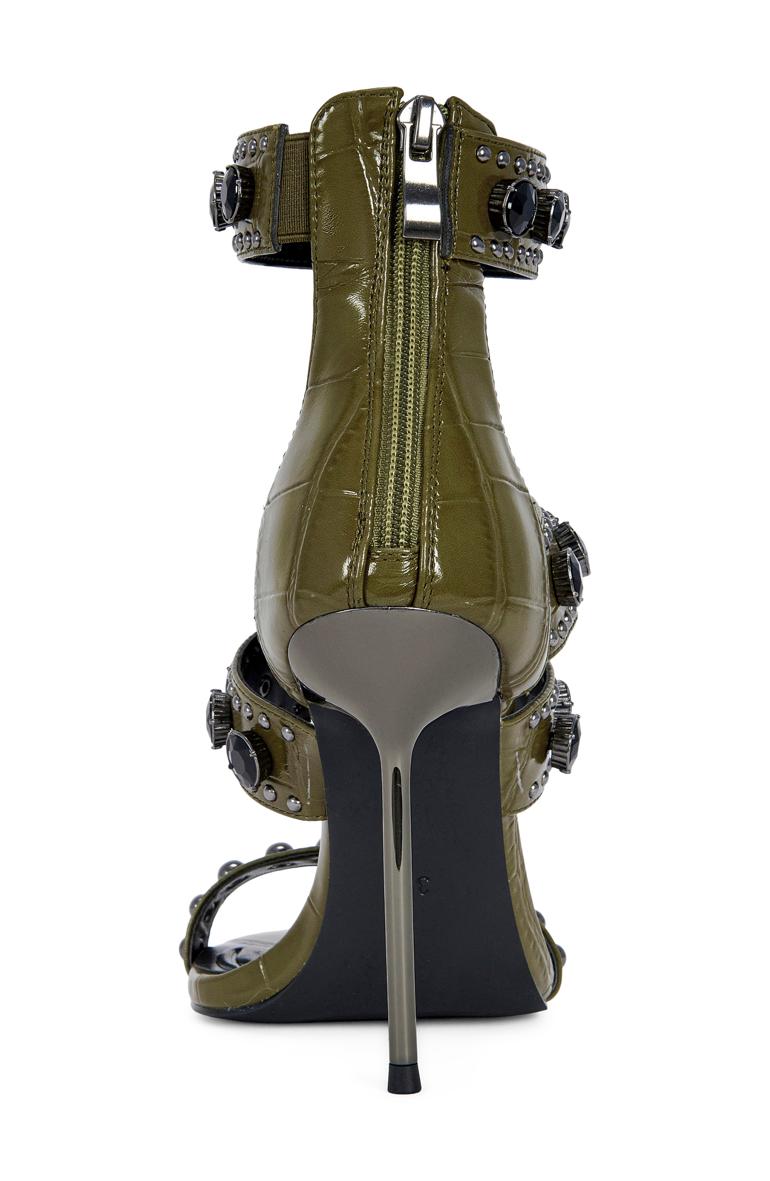 Antonia Sandal, Alternate, color, OLIVE