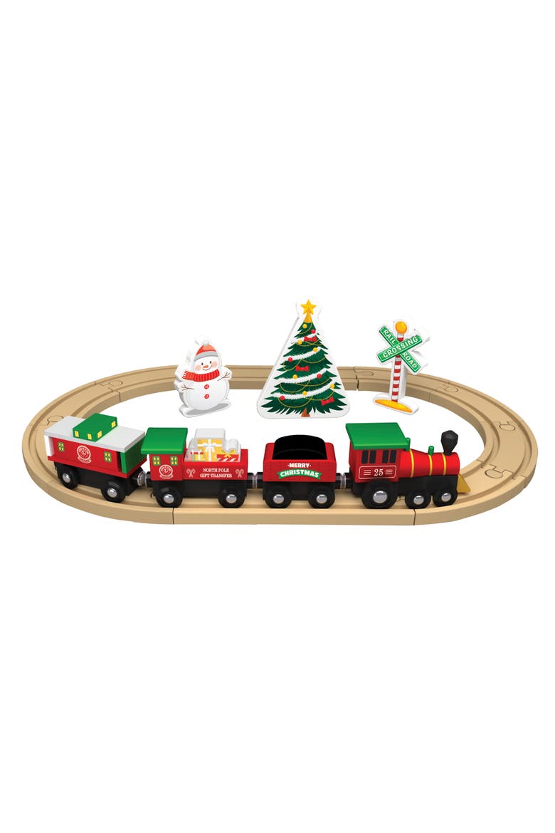 Lionel - Deluxe Holiday Toy Train Set, Alternate, color, Multicolor