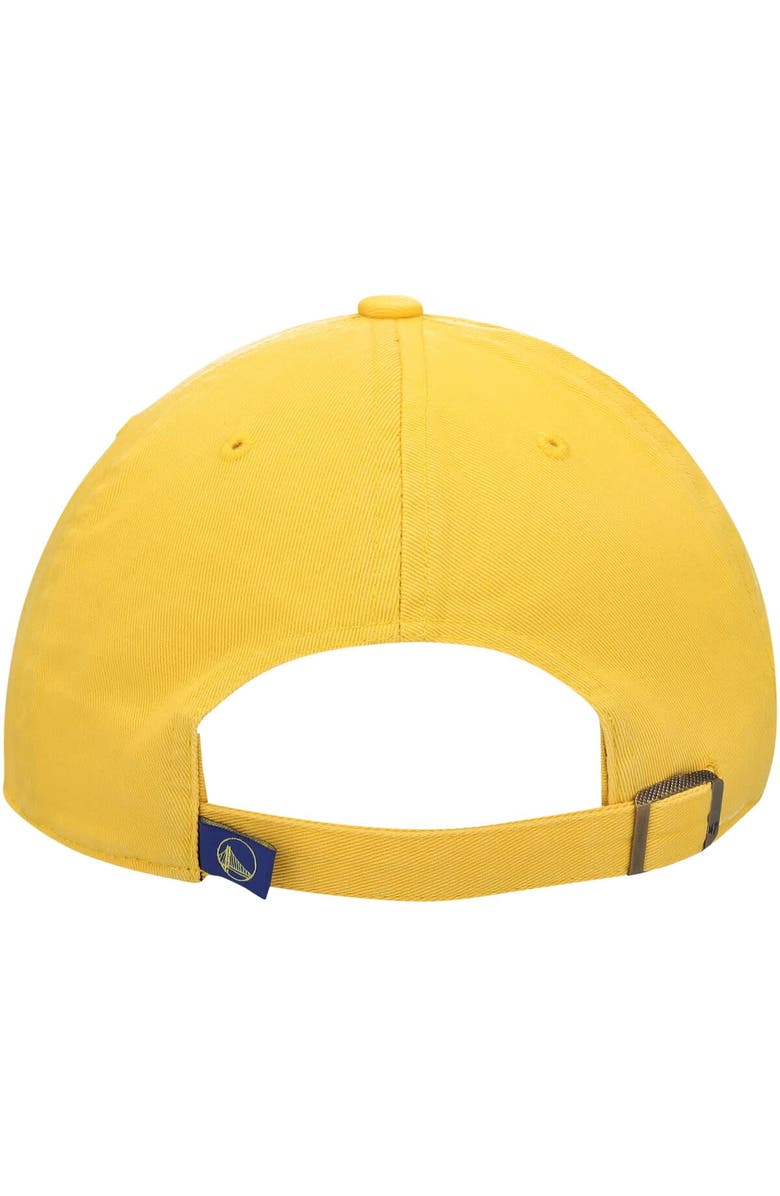 '47 Men's '47 Gold Golden State Warriors Team Clean Up Adjustable Hat, Alternate, color, Gold