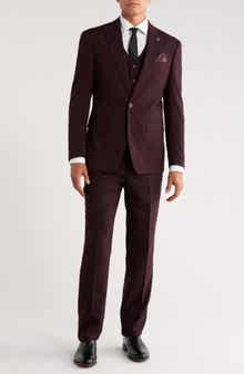 ZEGARIE Tatersall Mélange 3-Piece Suit