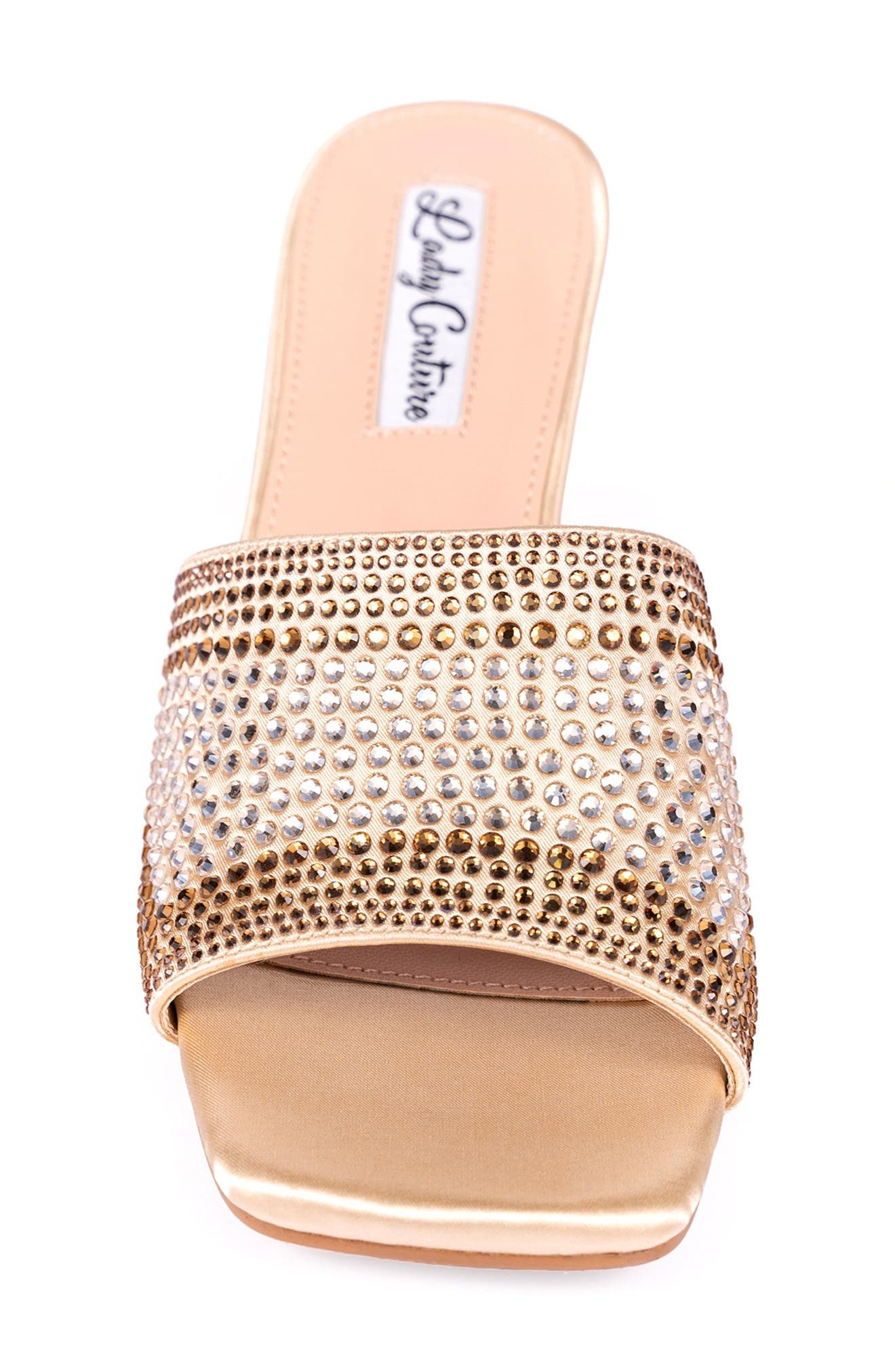Fontana Slide Sandal, Alternate, color, GOLD