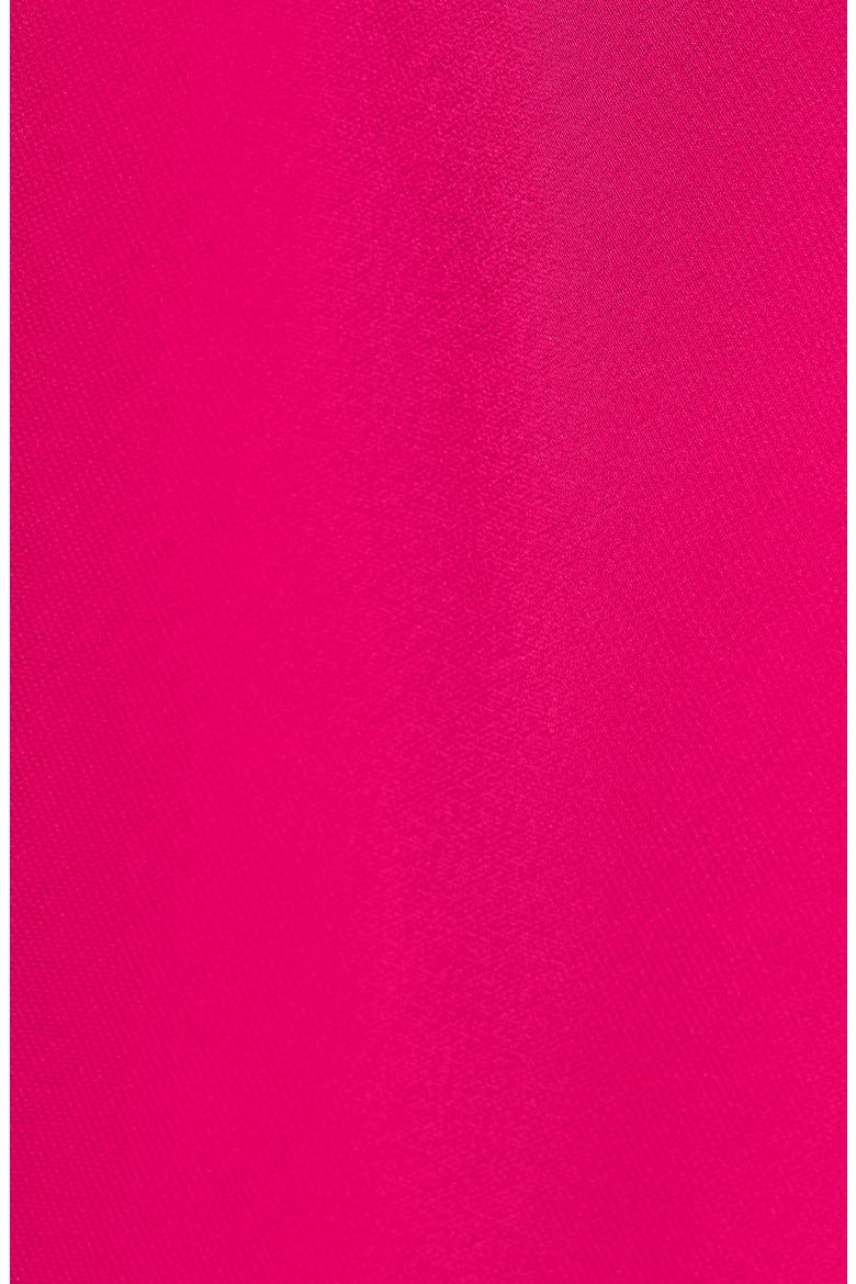 Asymmetric A-Line Dress, Alternate, color, STRAWBERRY