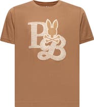 Psycho Bunny Kids' Caine Embroidered T-Shirt