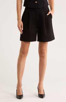 rag & bone Iris High Waist Ponte Shorts