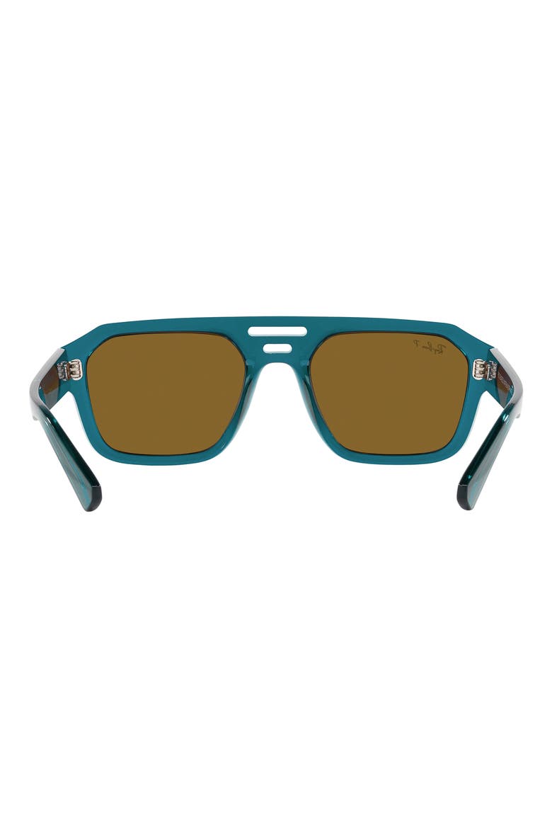 Corrigan 54mm Polarized Irregular Sunglasses, Alternate, color, LIGHT BLUE