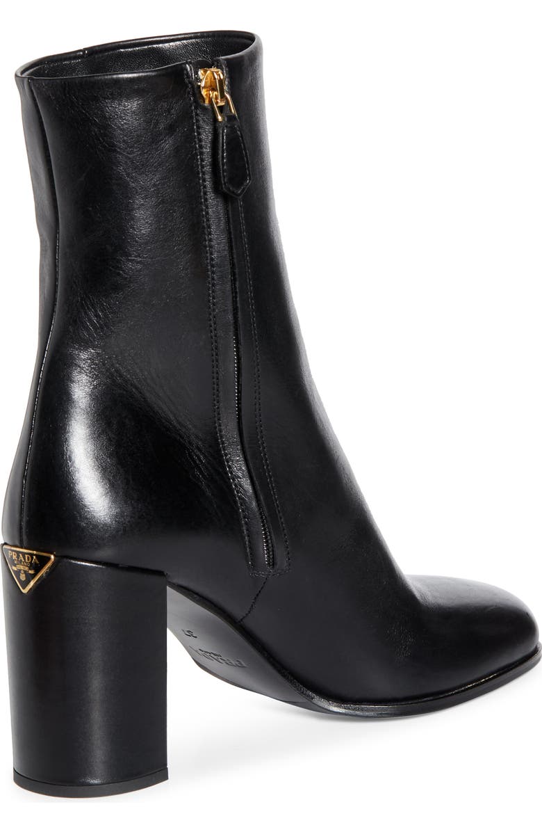 Prada Block Heel Bootie, Alternate, color, Nero