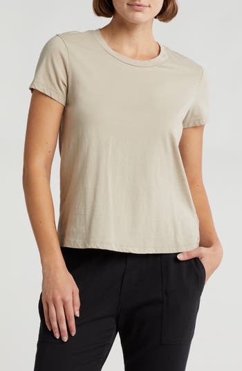 Tシャツ・カットソー JAMES PERSE Cotton t-shirt James Perse - Black Cotton V-Neck T-Shirt | Mitchell Stores