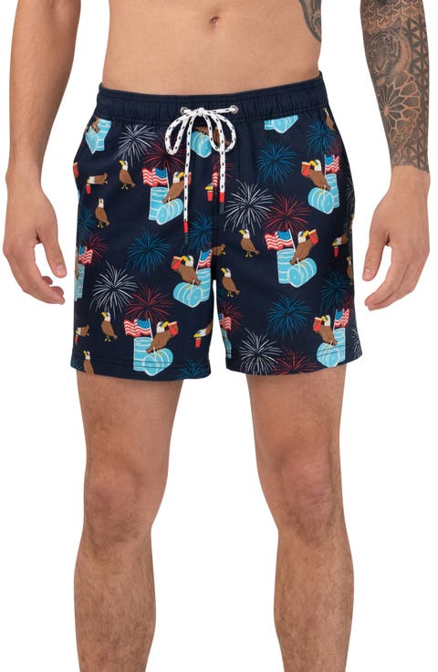 Old Glory Swim Trunks