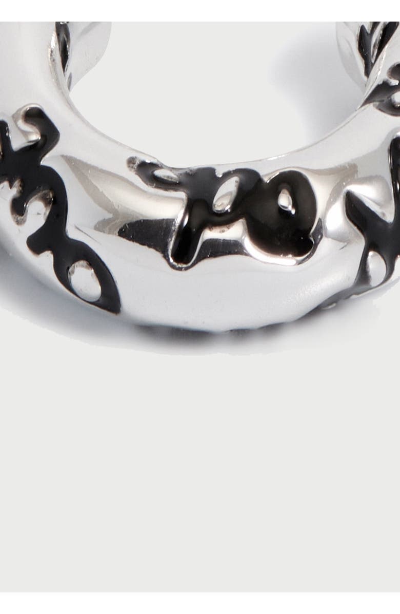 YOJ Ring X-Large Necklace In Silver, Alternate, color, Silver