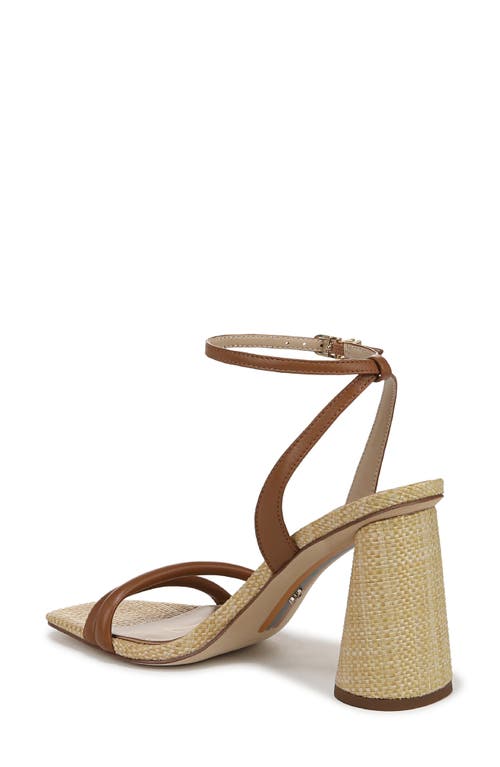 Sam Edelman Kia Strappy Sandal In Saddle