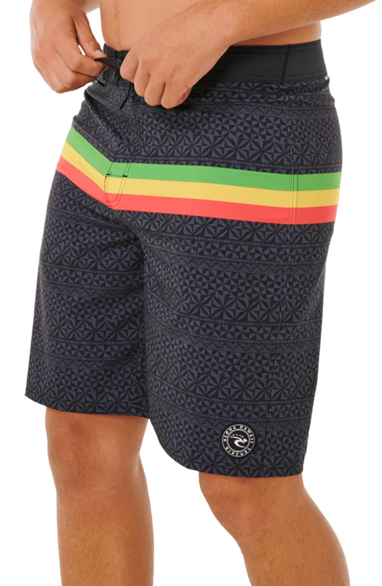 Rip Curl Mirage Hawaii Board Shorts, Alternate, color, Black