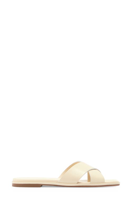 Aeyde Sonia Slide Sandal In Creamy