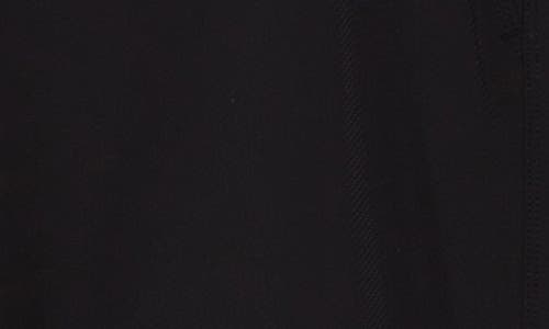90 Degree By Reflex Textured Sonic Drawstring Shorts In Black