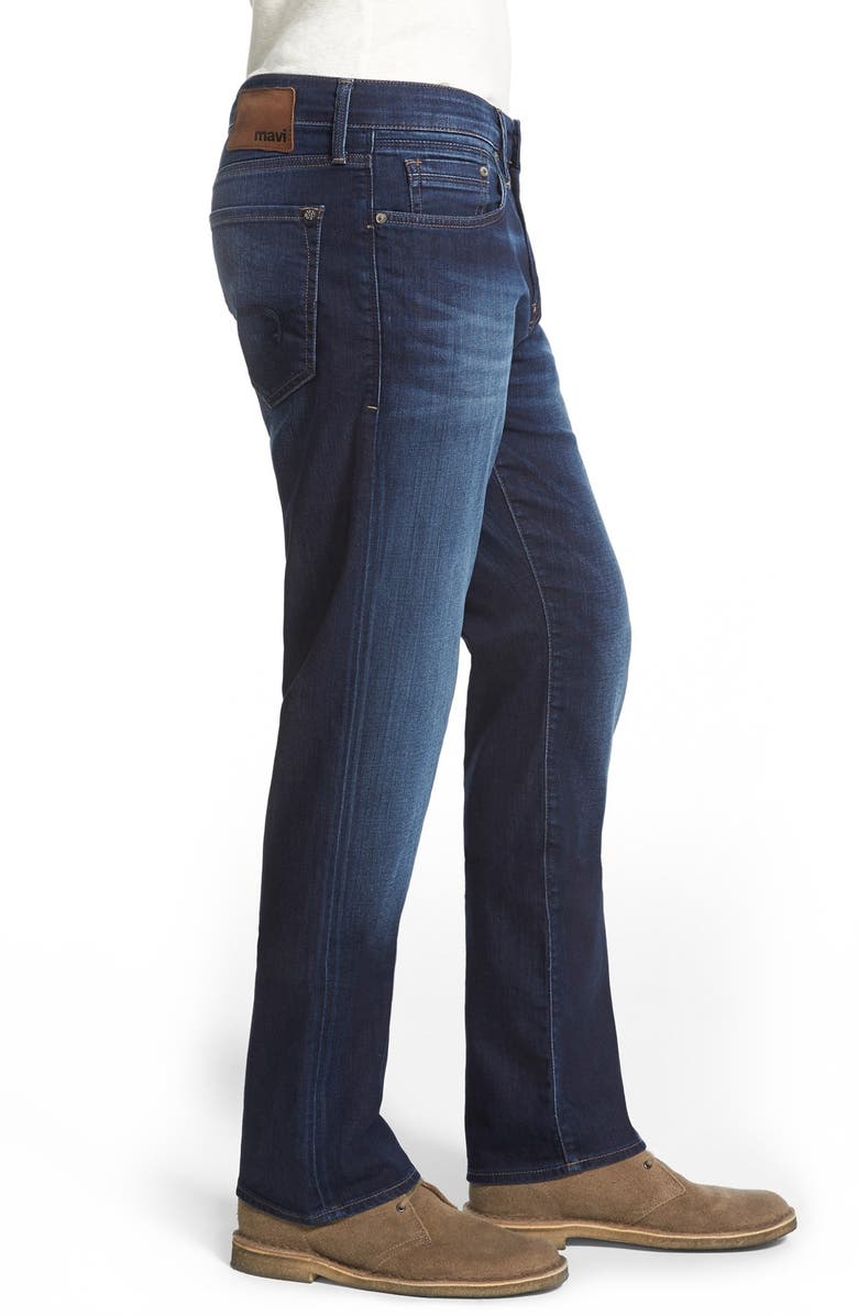 Mavi Jeans 'Myles' Straight Leg Jeans, Alternate, color, Dark Williamsburg