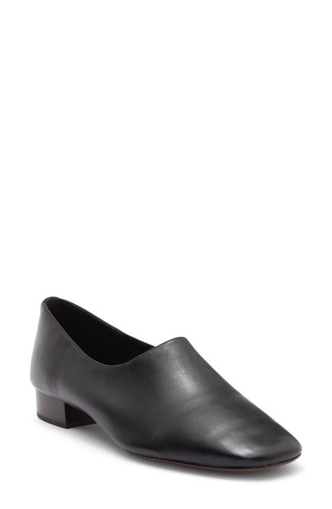 Common Faux Leather Flat