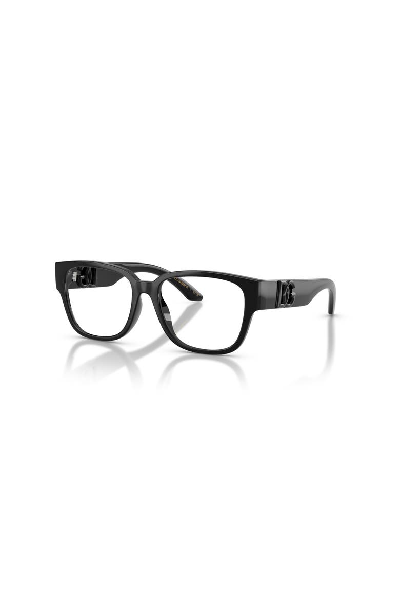 49mm Square optical glasses, Main, color, Black
