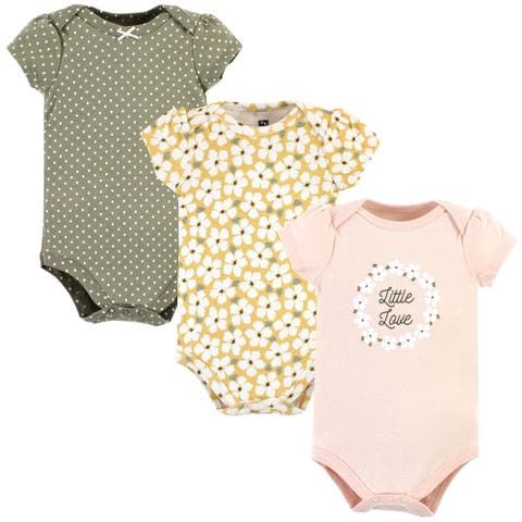 Comfortable All-Cotton Bodysuit 3Pk (Baby)
