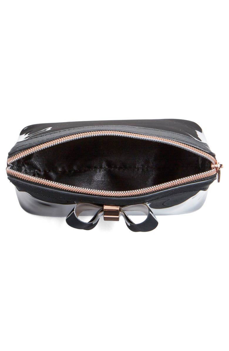 Ted Baker London Layered Bow Makeup Bag, Alternate, color, 