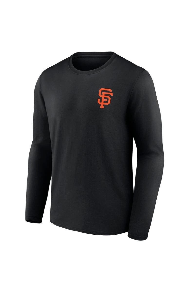 FANATICS Men's Fanatics Branded Black San Francisco Giants It Doesn't Get More Hometown Collection Long Sleeve T-Shirt, Alternate, color, 