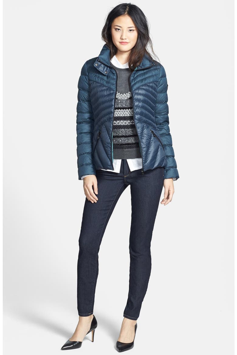 'Ami' Stretch Skinny Jeans, Alternate, color, DARK ENZYME