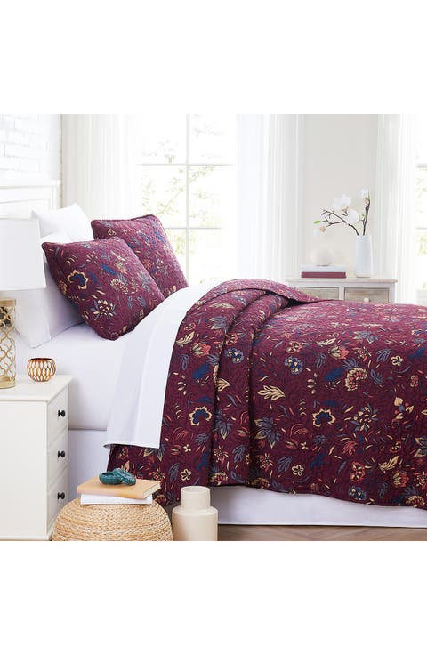 Blooming Blossoms Oversized Quilt Cover Set