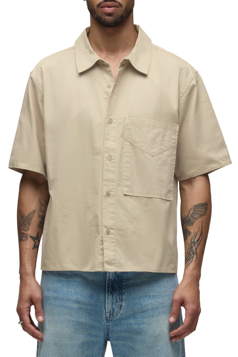 Rex Short Sleeve Button-Up Shirt, Main, color, DIEGO