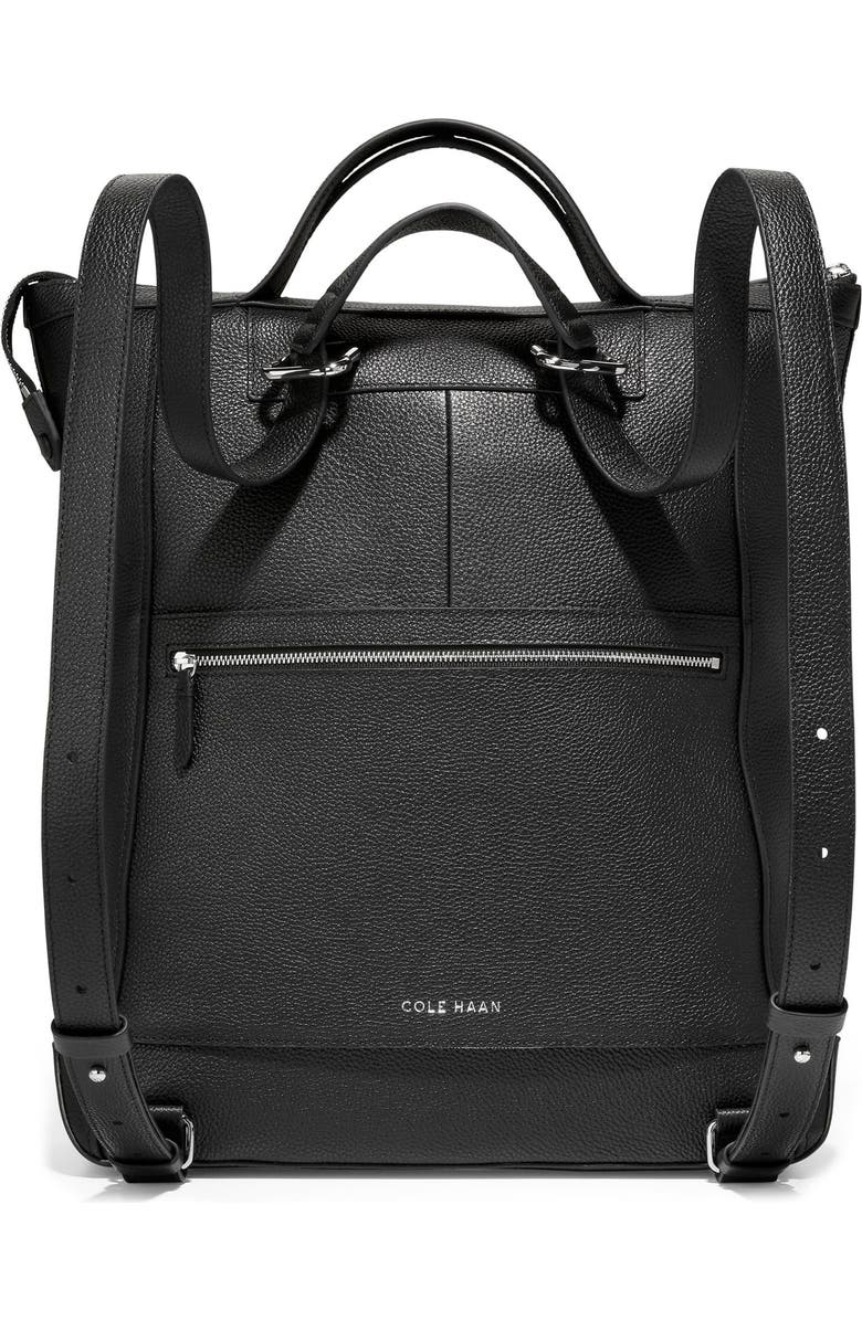 Cole Haan Grand Ambition Leather Convertible Luxe Backpack, Alternate, color,