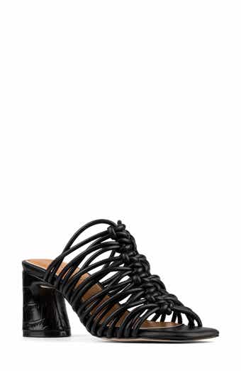 Vyta Strappy Block Heel Sandal