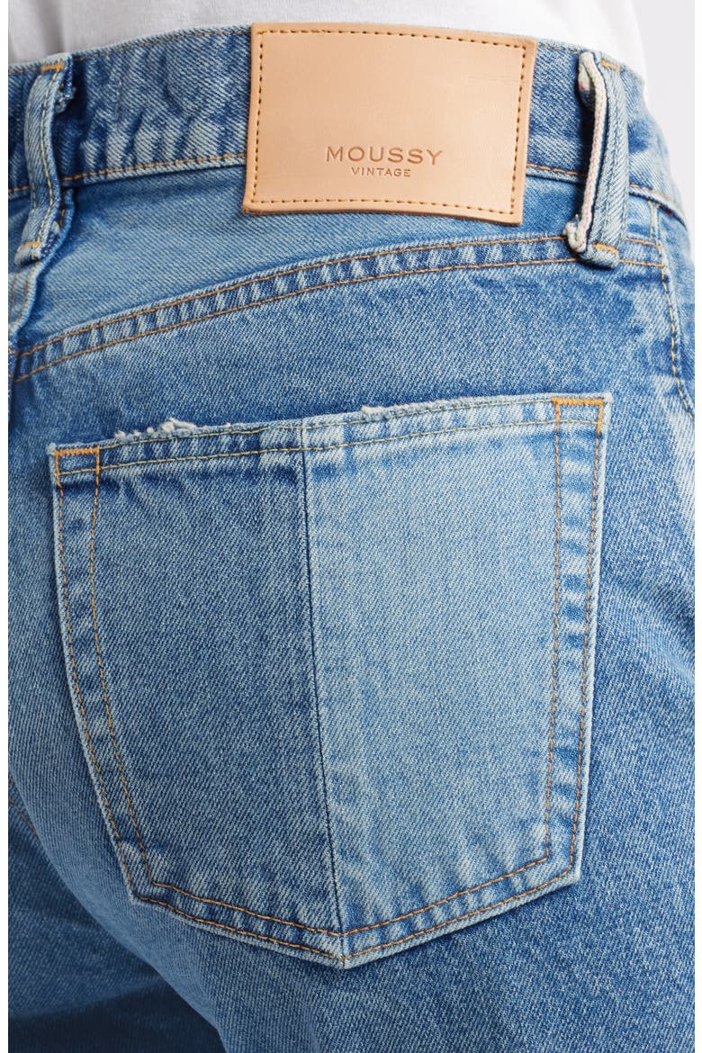Westchase High Waist Ankle Straight Leg Jeans, Alternate, color, BLUE