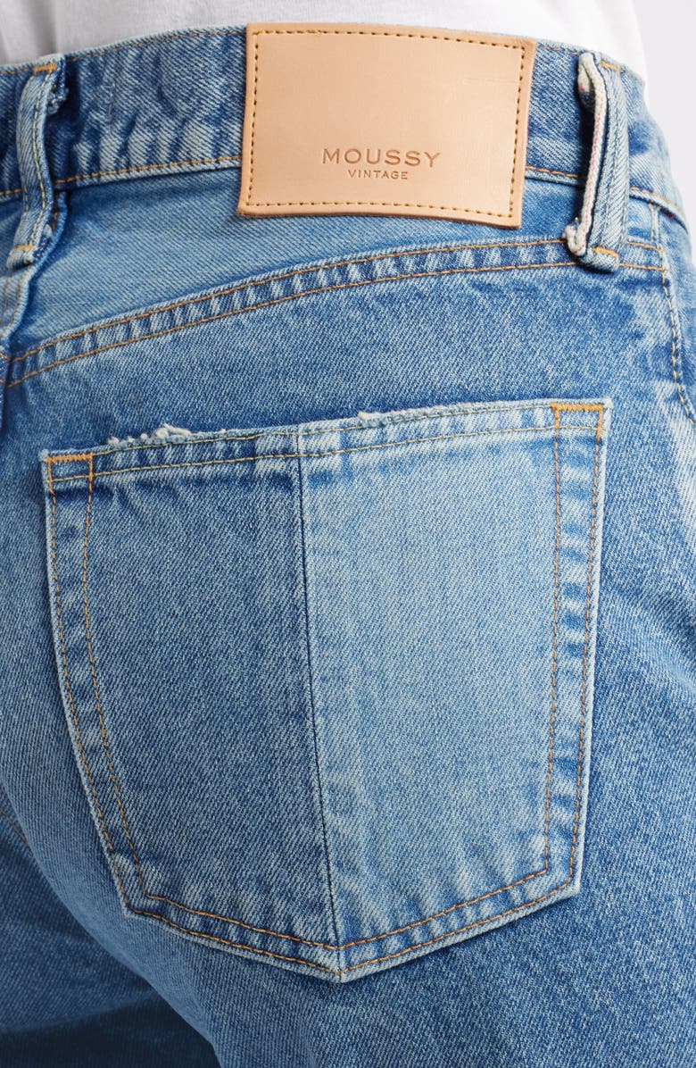 MOUSSY Westchase High Waist Ankle Straight Leg Jeans, Alternate, color, 