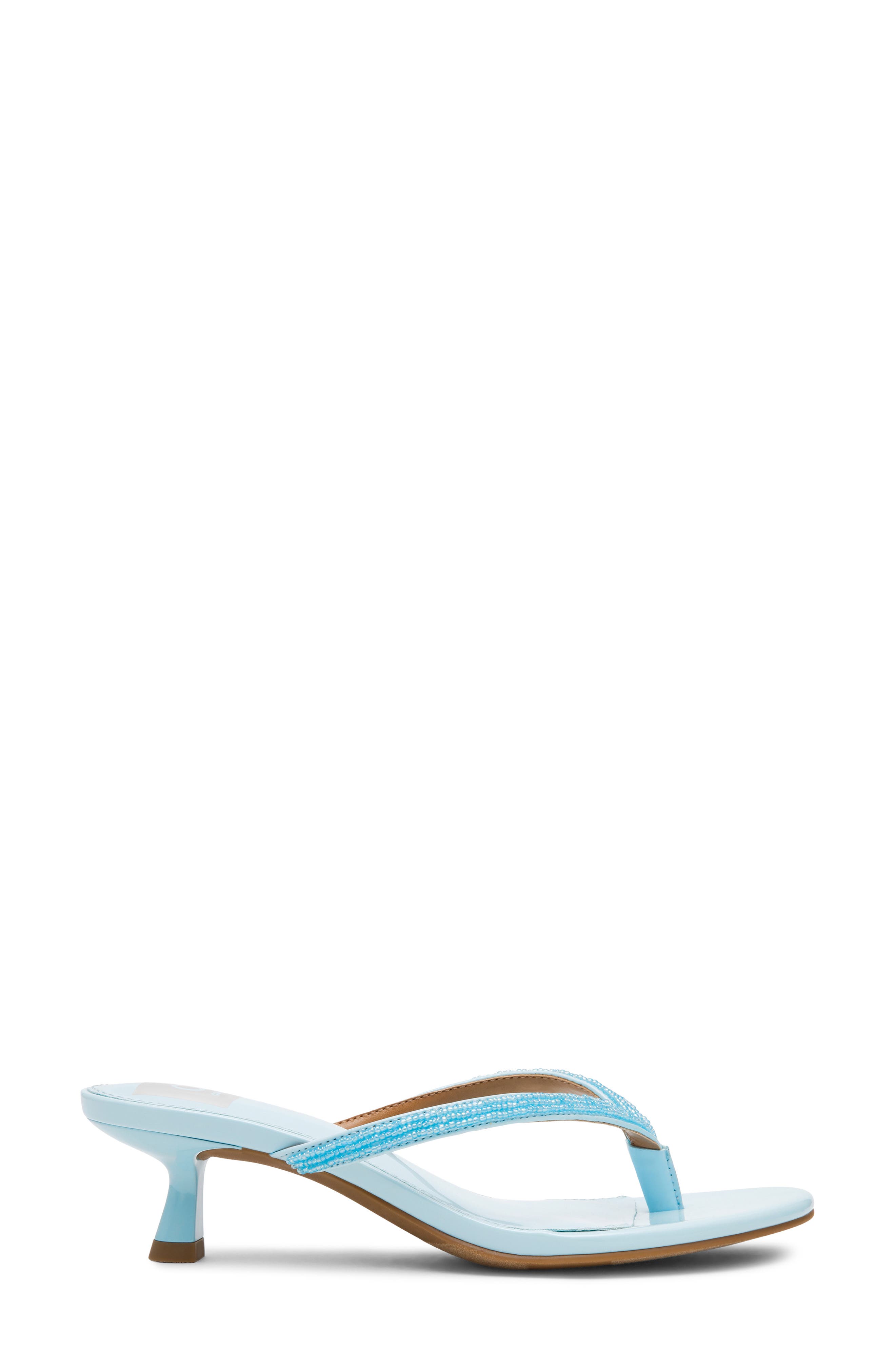 Devyn Kitten Heel Sandal, Alternate, color, BLUE