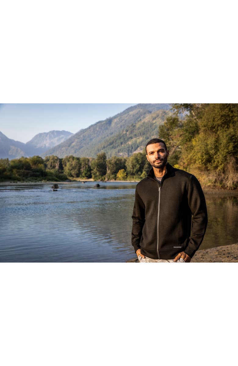 Cutter & Buck Roam Full Zip Jacket, Alternate, color, Black