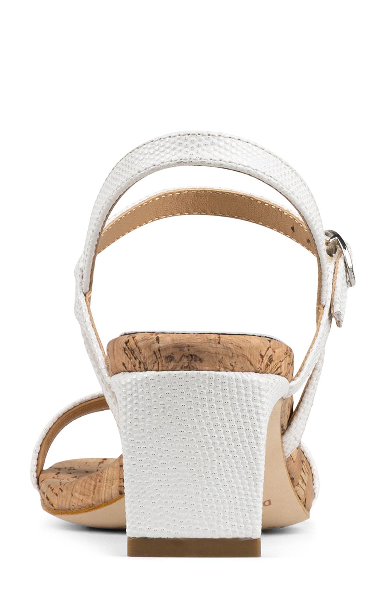 Donald Pliner Brazi Ankle Strap Sandal, Alternate, color, Porcelain