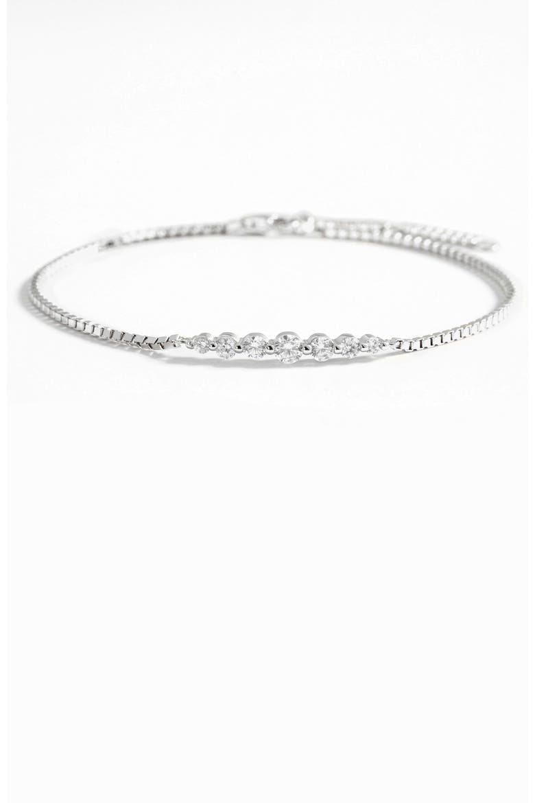 Classic Arc Bracelet, Main, color, Silver