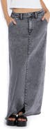 Wash Lab Denim Tory Denim Maxi Skirt