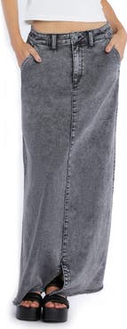 Wash Lab Denim Tory Denim Maxi Skirt