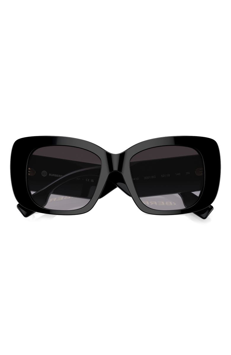Burberry 52mm Gradient Square Sunglasses, Alternate, color, 