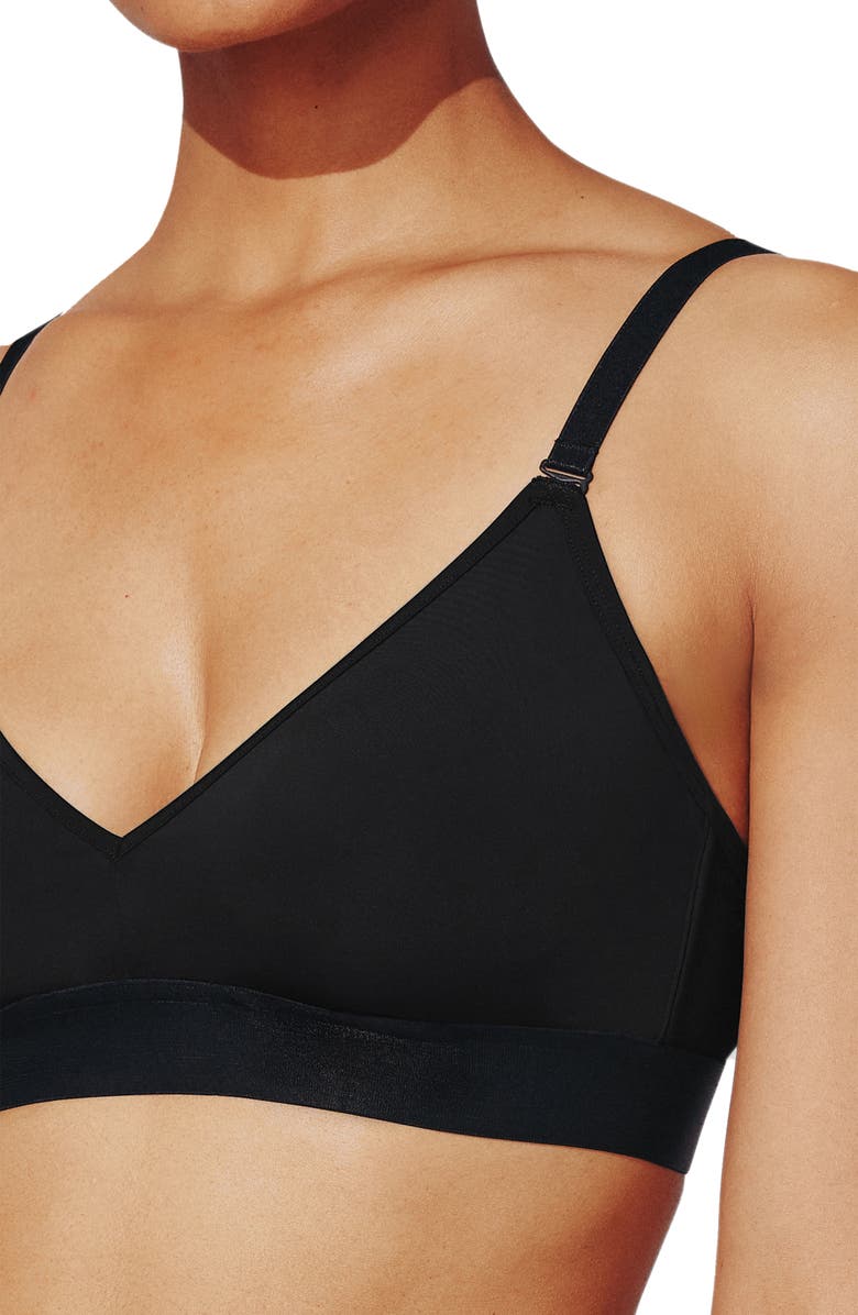 ThirdLove 24/7<sup>®</sup> Classic Wireless Bralette, Alternate, color, Black