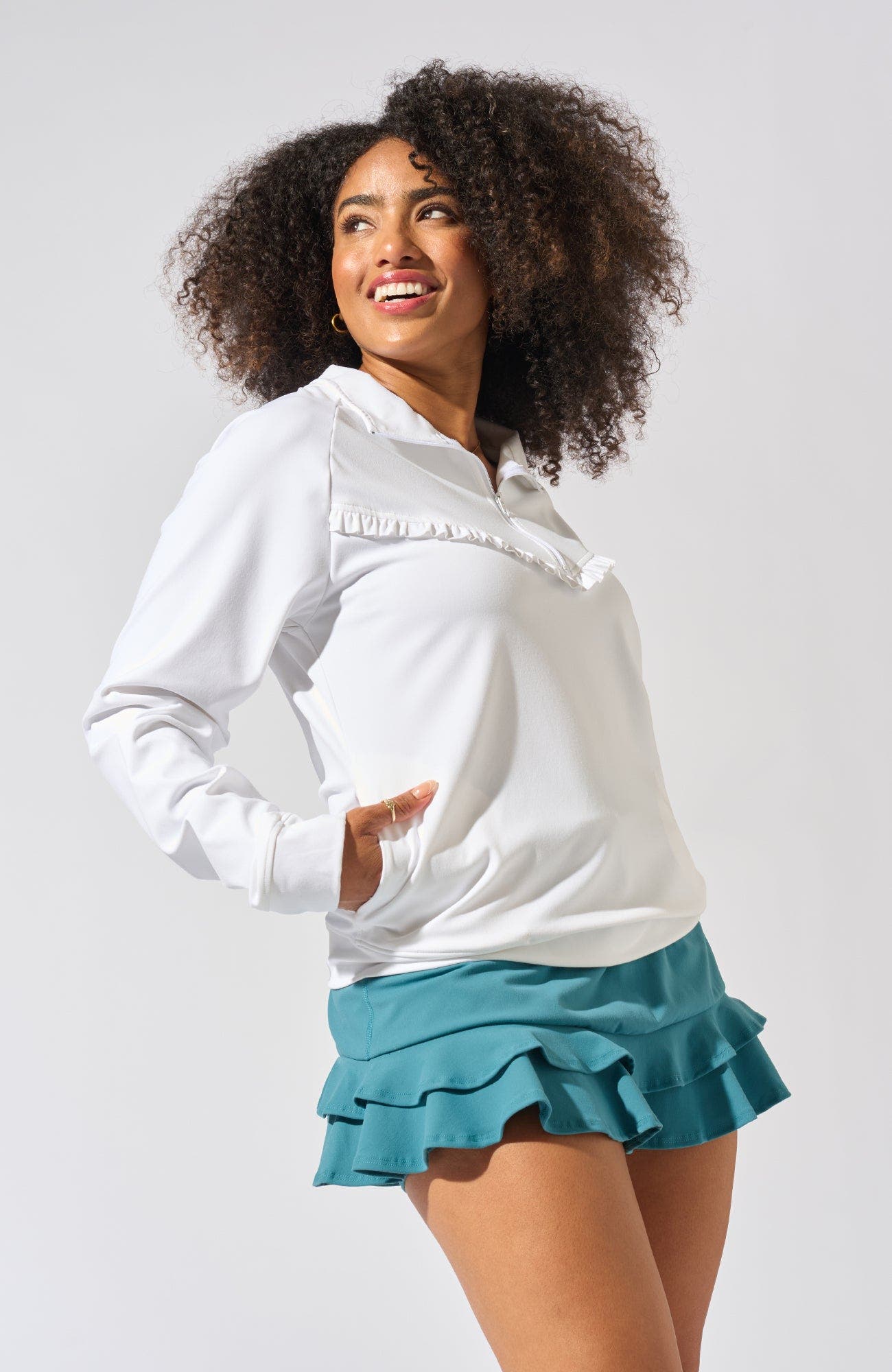 Club 1/4 Zip Pullover - image 2
