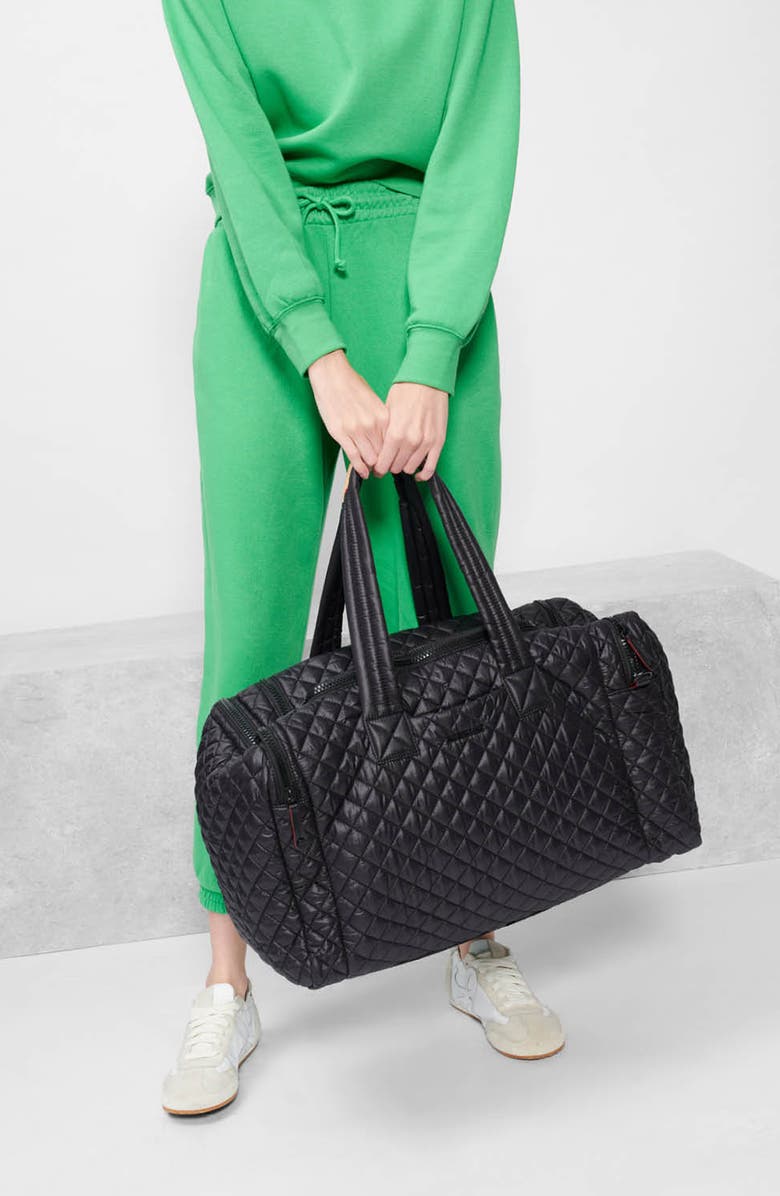 MZ Wallace Large Metro Team Quilted Nylon Duffle Bag, Alternate, color,