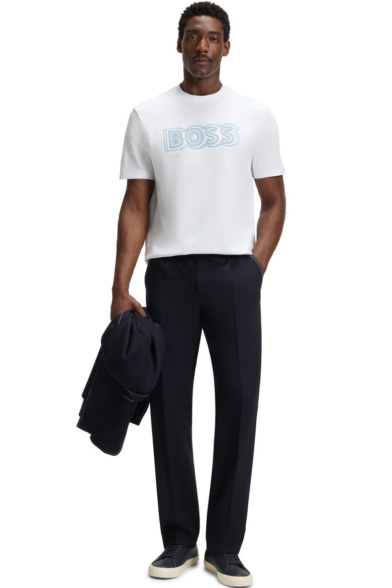 C-Thompson Logo T-Shirt, Alternate, color, WHITE