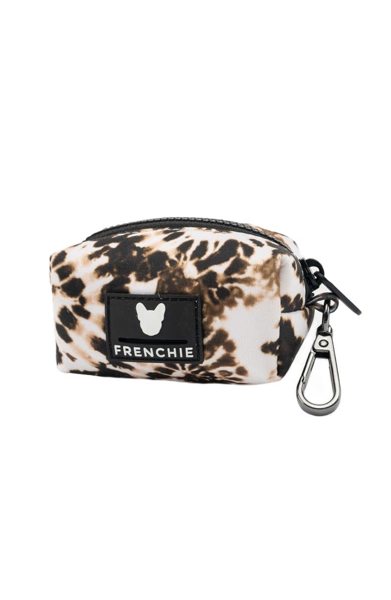 Frenchie Poo Bag Holder, Main, color, Earthy Tie Dye