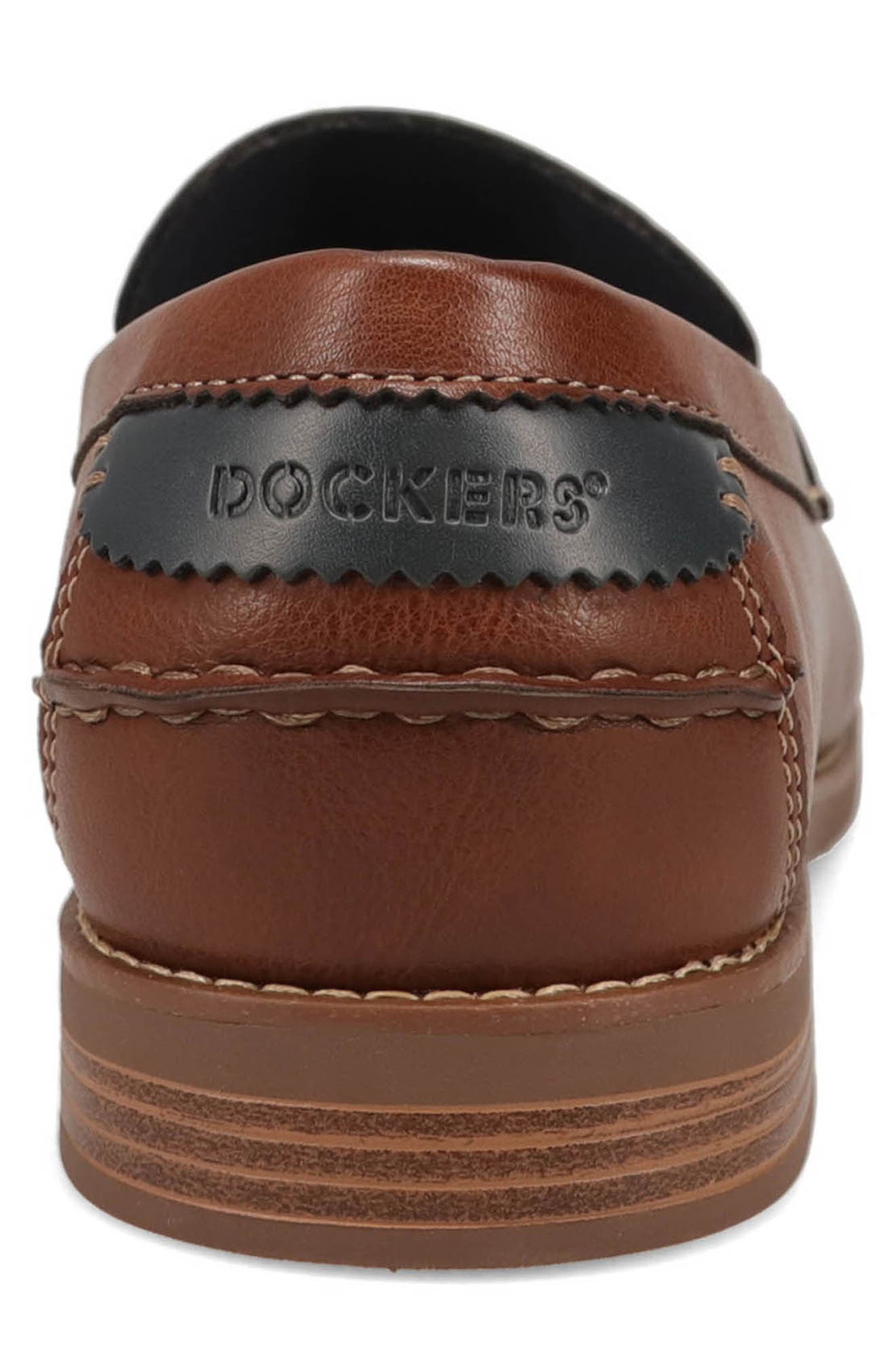 Pullman Two Tone Leather Loafer, Alternate, color, COGNAC