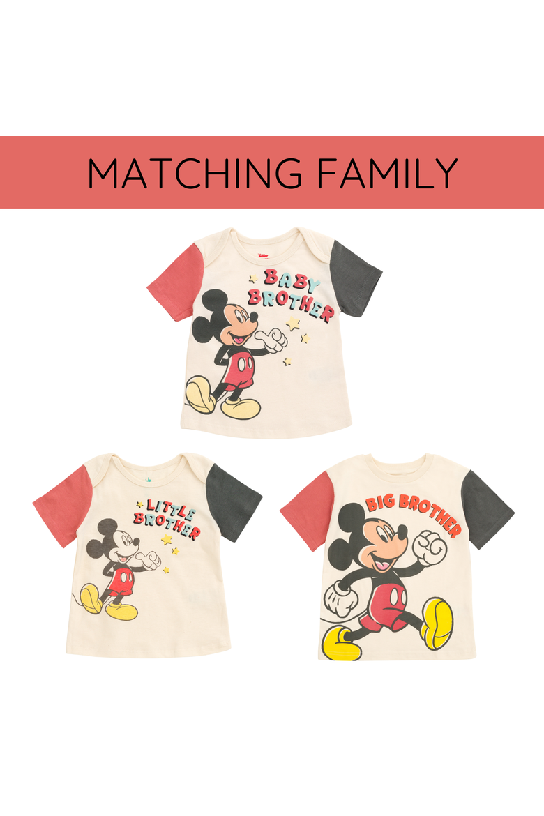 Mickey Mouse Short Sleeve T-Shirt, Alternate, color, Alabaster Mickey Mouse