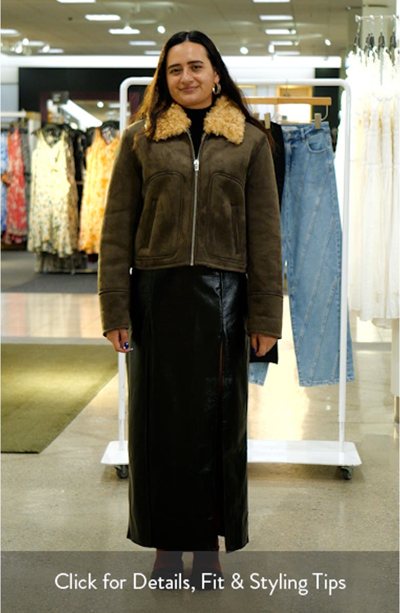 Faux Shearling Jacket, sales video thumbnail