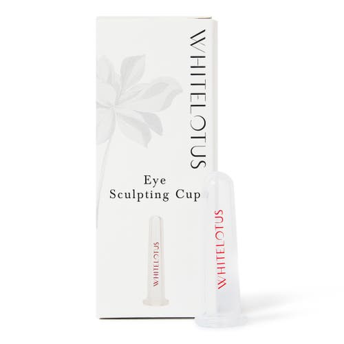 White Lotus Beauty Face, Eye & Body Sculpting Cupping Set In White