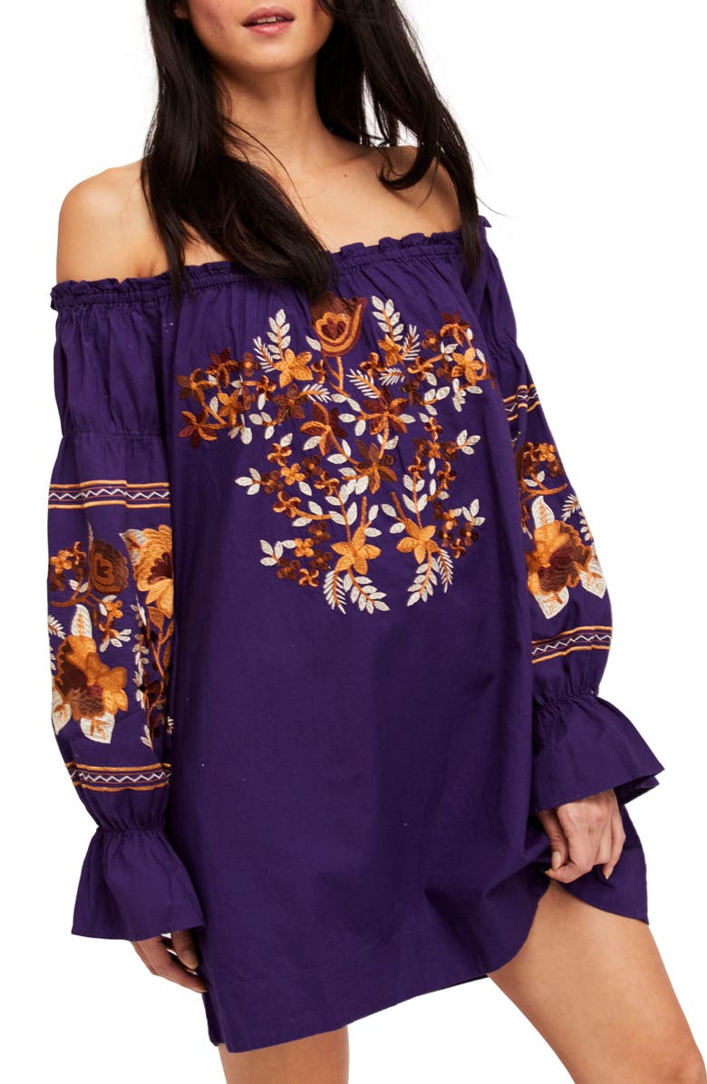 Free People Fleur Du Jour Shift Dress, Main, color,
