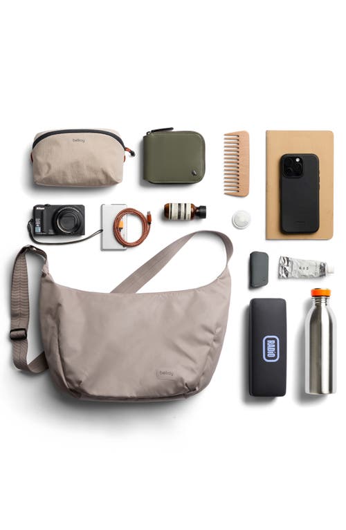 Bellroy Laneway Crescent Crossbody Bag In Brown