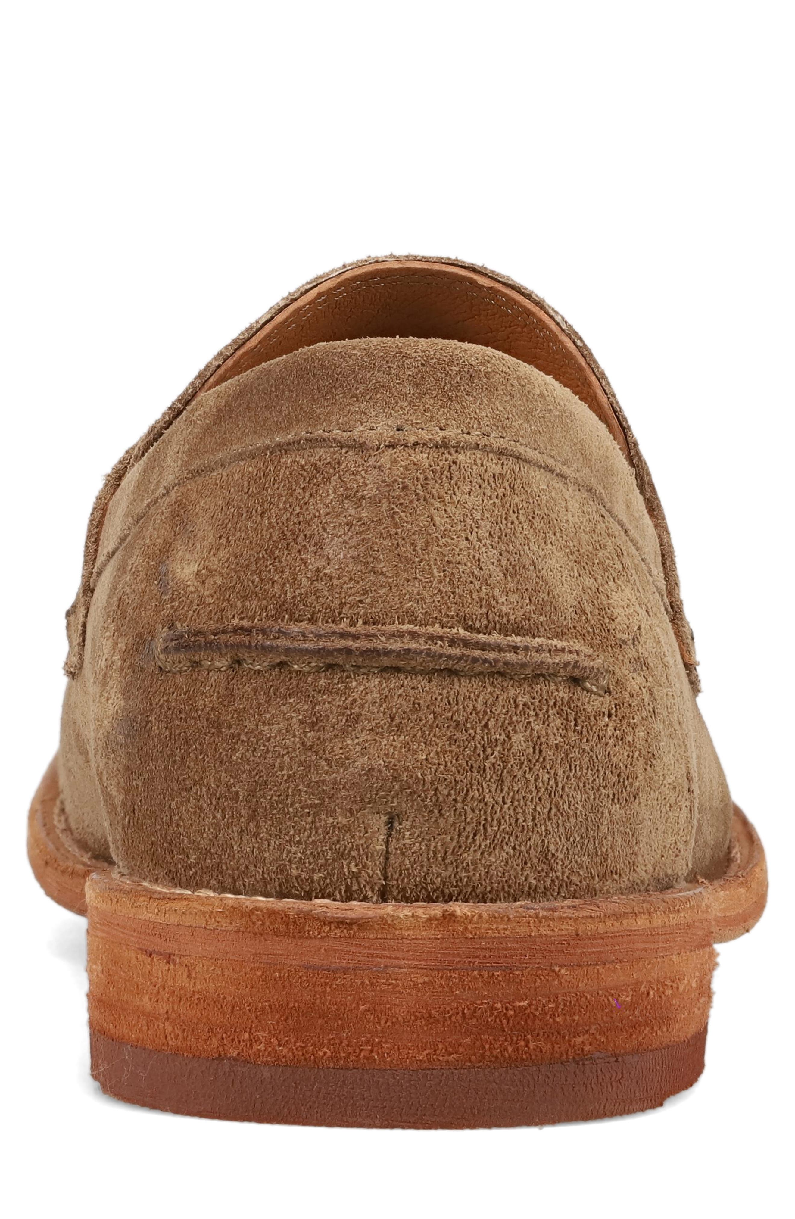 Frye Tyler Flex Penny Loafer, Alternate, color, Mushroom